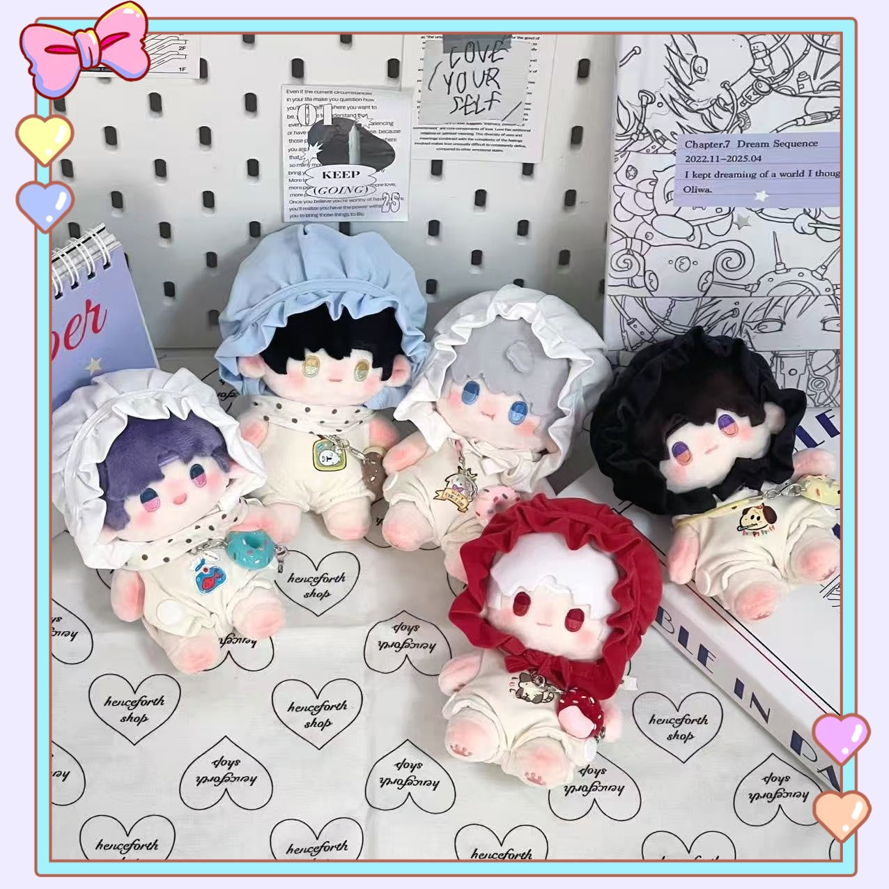 L&DS 10cm Cotton Doll Animal Party Outfits (ONLY Outfit)