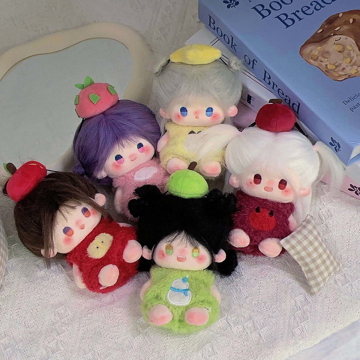 L&DS 10cm Cotton Doll Fruit Party Outfits (ONLY Outfit)