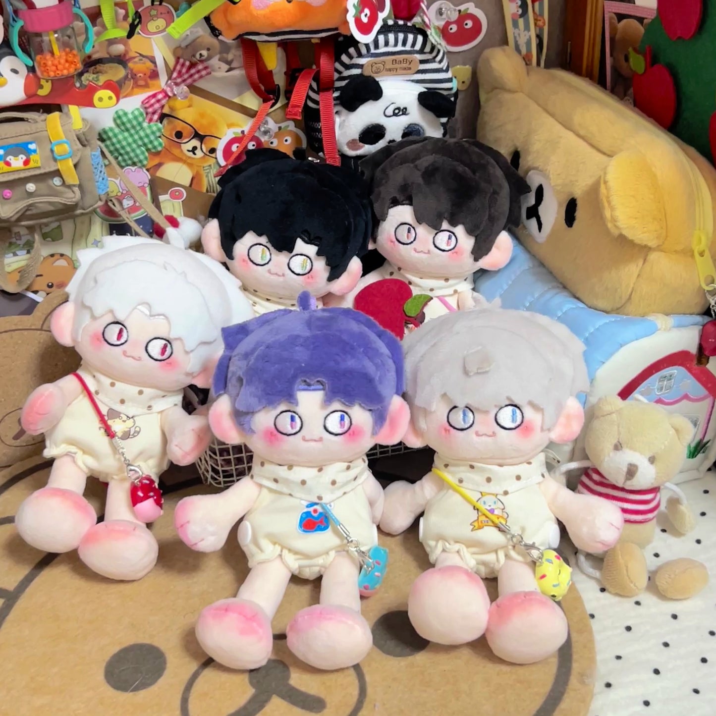 L&DS 10cm Cotton Doll Animal Party Outfits (ONLY Outfit)