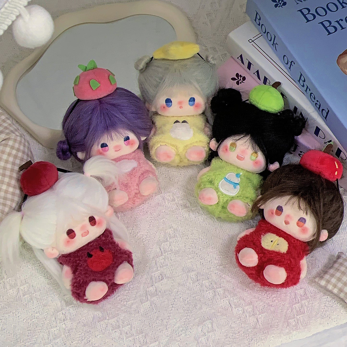 L&DS 10cm Cotton Doll Fruit Party Outfits (ONLY Outfit)