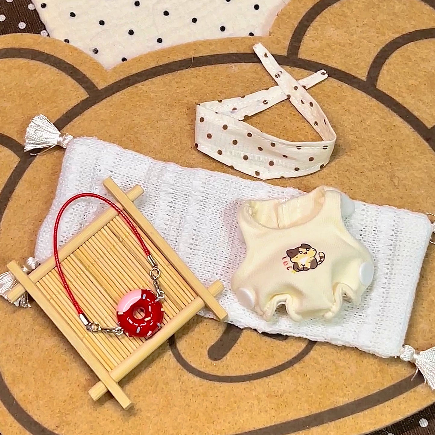L&DS 10cm Cotton Doll Animal Party Outfits (ONLY Outfit)
