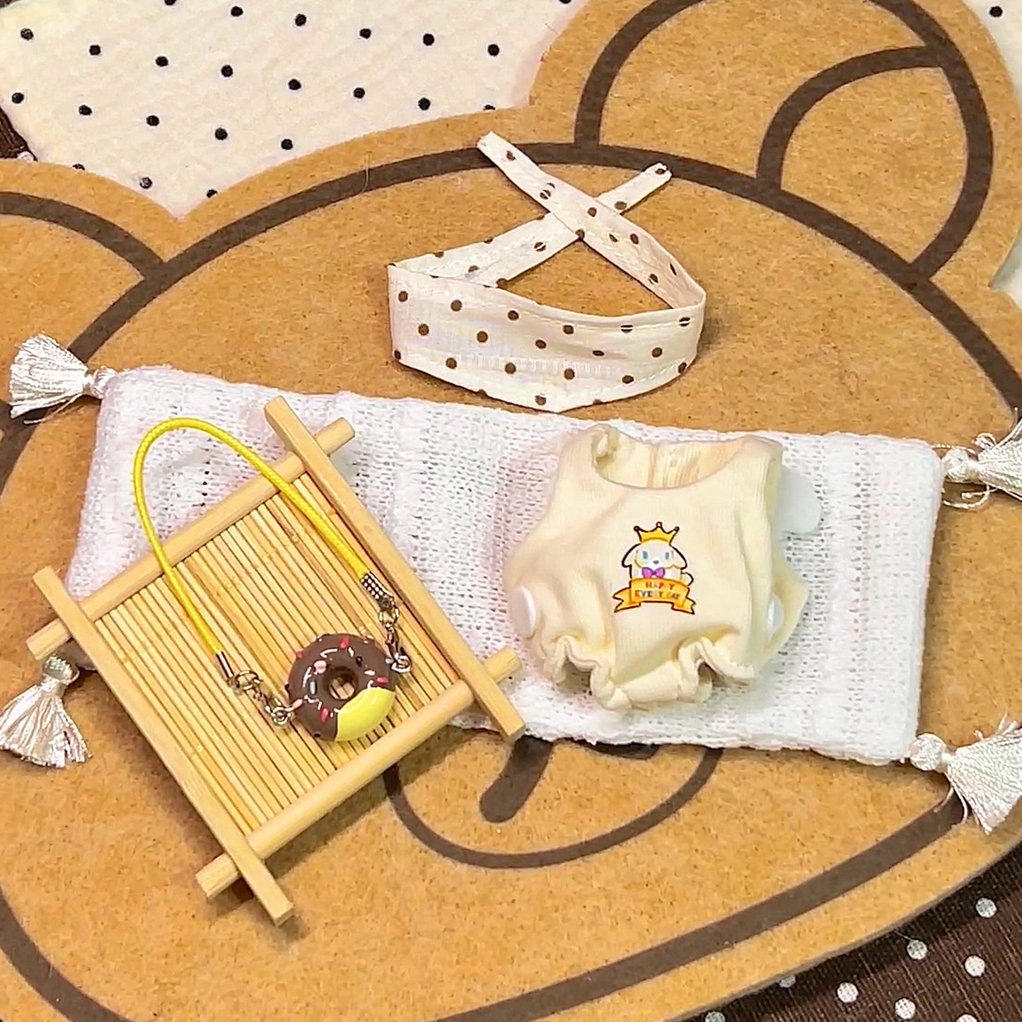 L&DS 10cm Cotton Doll Animal Party Outfits (ONLY Outfit)